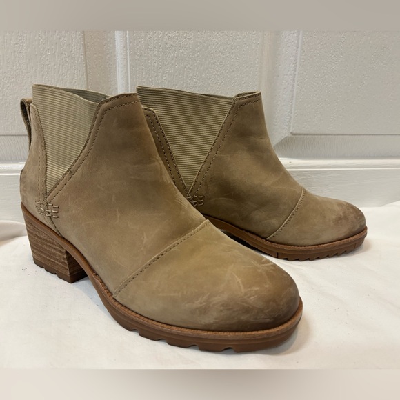 Sorel Cate Chelsea Women's Tan Ankle Boots US Size 6 - Picture 7 of 14